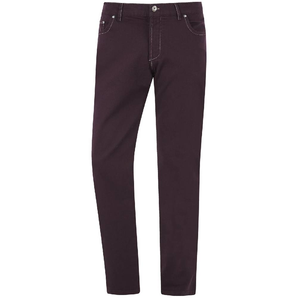 Jan Vanderstorm Tiefbundhose RALUNDE dunkelrot