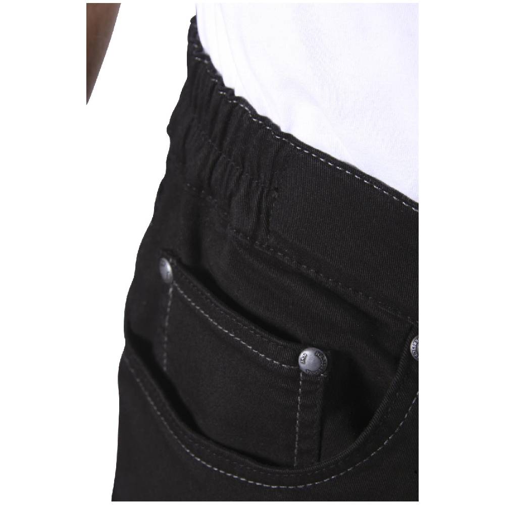 Jan Vanderstorm Tiefbundhose SKANNI Schwarz