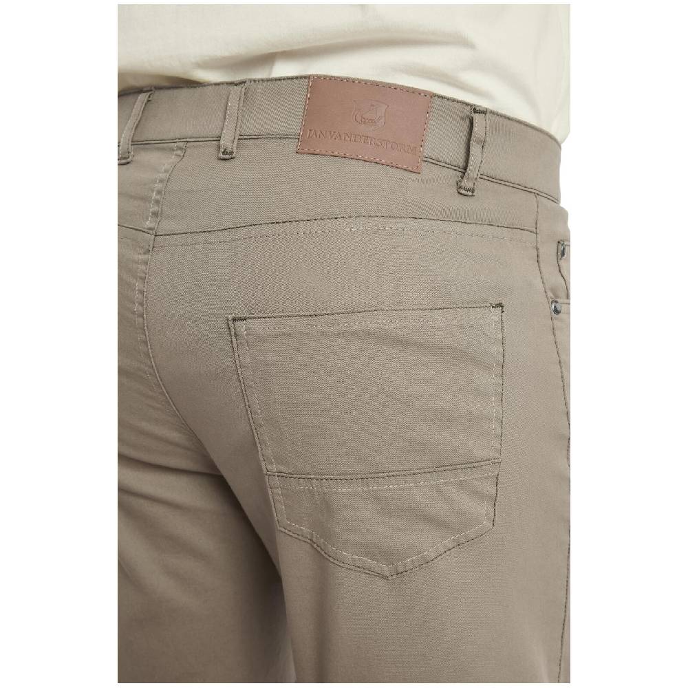 Jan Vanderstorm Tiefbundhose SONNHARD Hellbraun