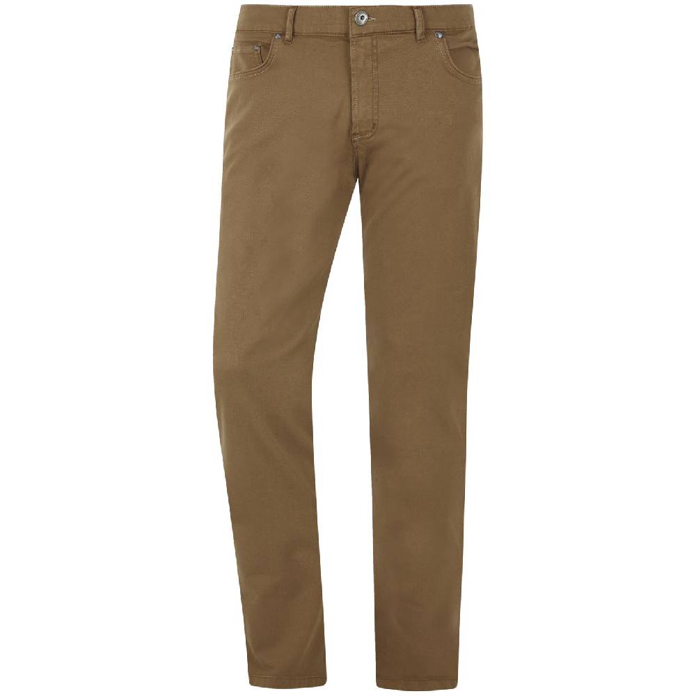 Jan Vanderstorm Tiefbundhose TARJE cognac