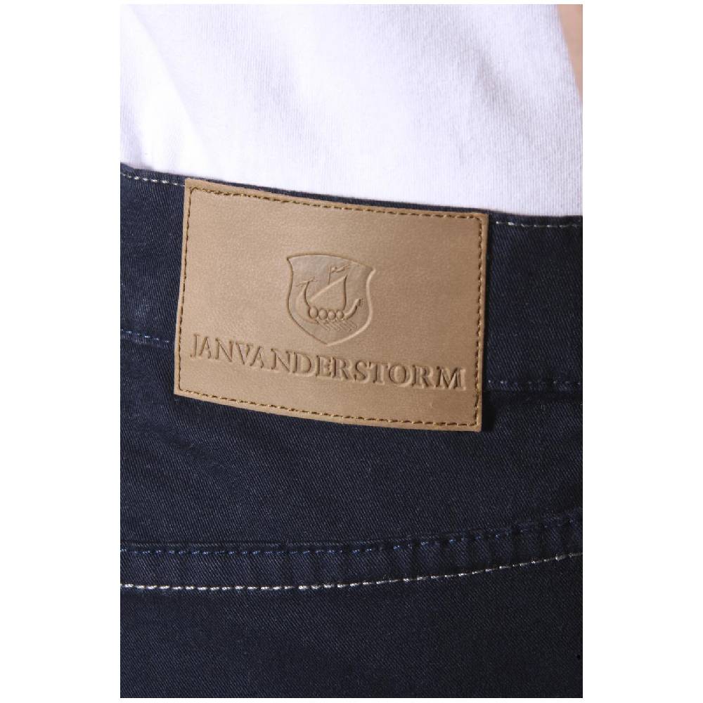 Jan Vanderstorm Tiefbundhose TORDEGAN Dunkelblau