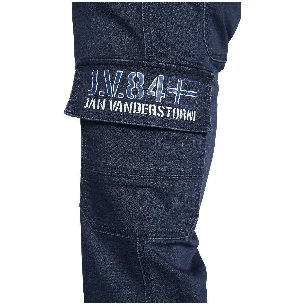Jan Vanderstorm Tiefbundjeans ARNOR Dunkelblau