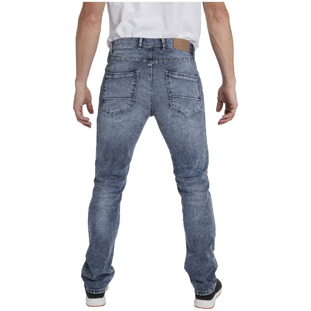 Jan Vanderstorm Tiefbundjeans INO Blau