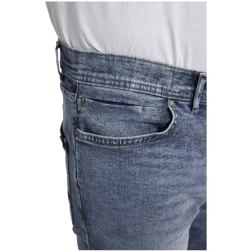 Jan Vanderstorm Tiefbundjeans INO Blau