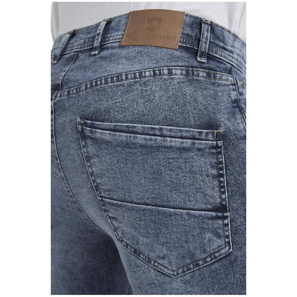 Jan Vanderstorm Tiefbundjeans INO Blau