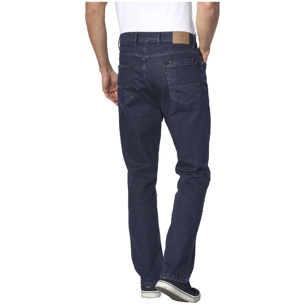 Jan Vanderstorm Tiefbundjeans JAAME Dunkelblau