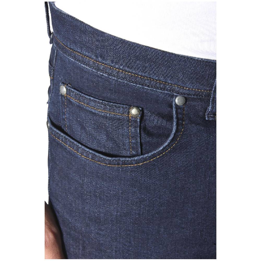 Jan Vanderstorm Tiefbundjeans JAAME Dunkelblau