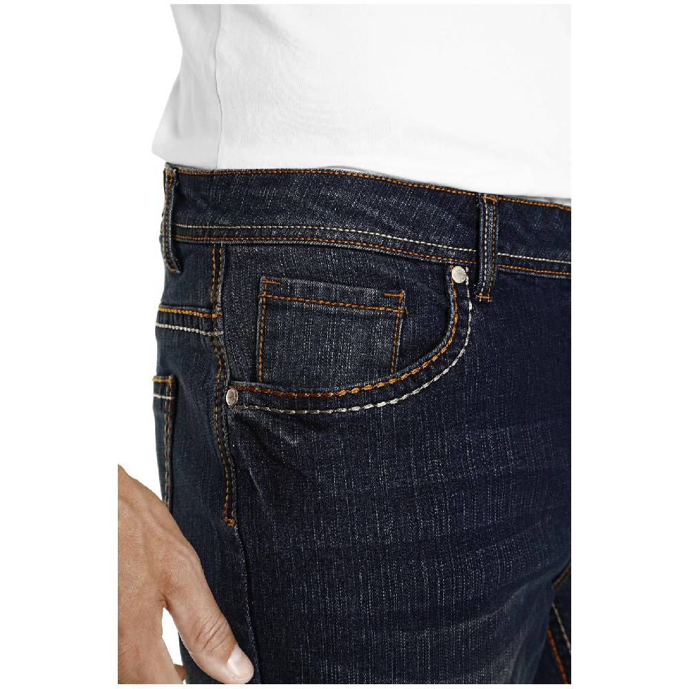 Jan Vanderstorm Tiefbundjeans JANI Dunkelblau