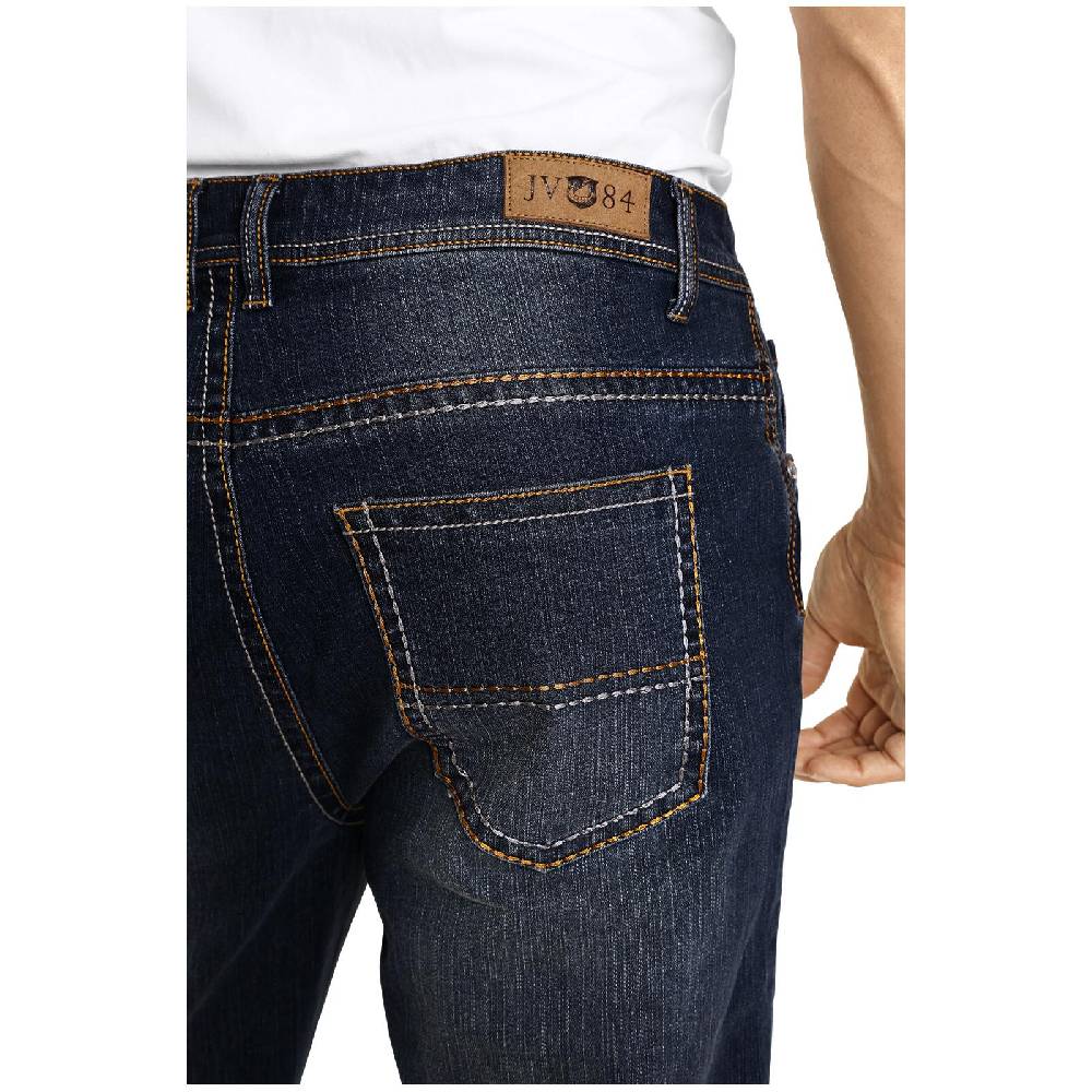 Jan Vanderstorm Tiefbundjeans JANI Dunkelblau