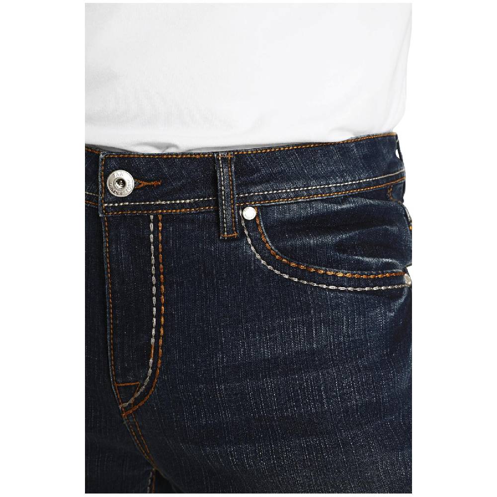 Jan Vanderstorm Tiefbundjeans JANI Dunkelblau