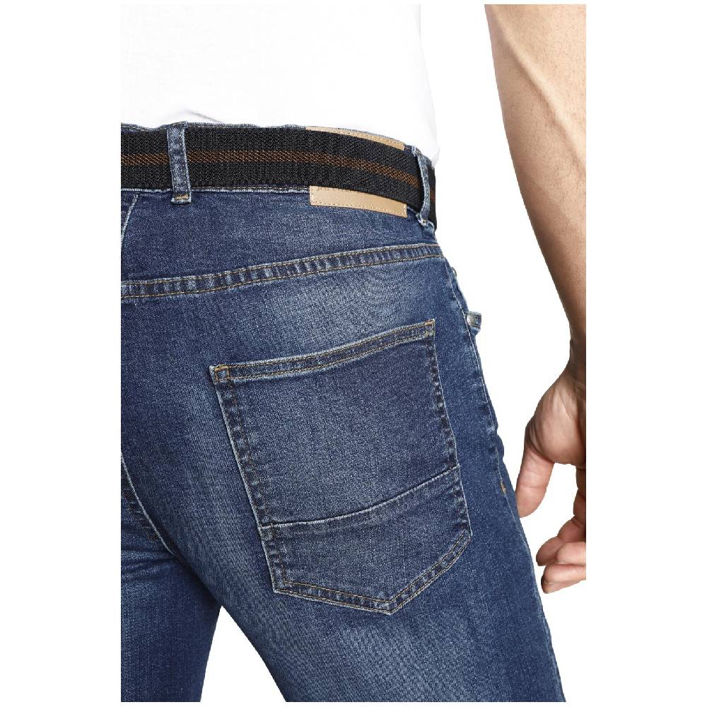 Jan Vanderstorm Tiefbundjeans JOEL Blau