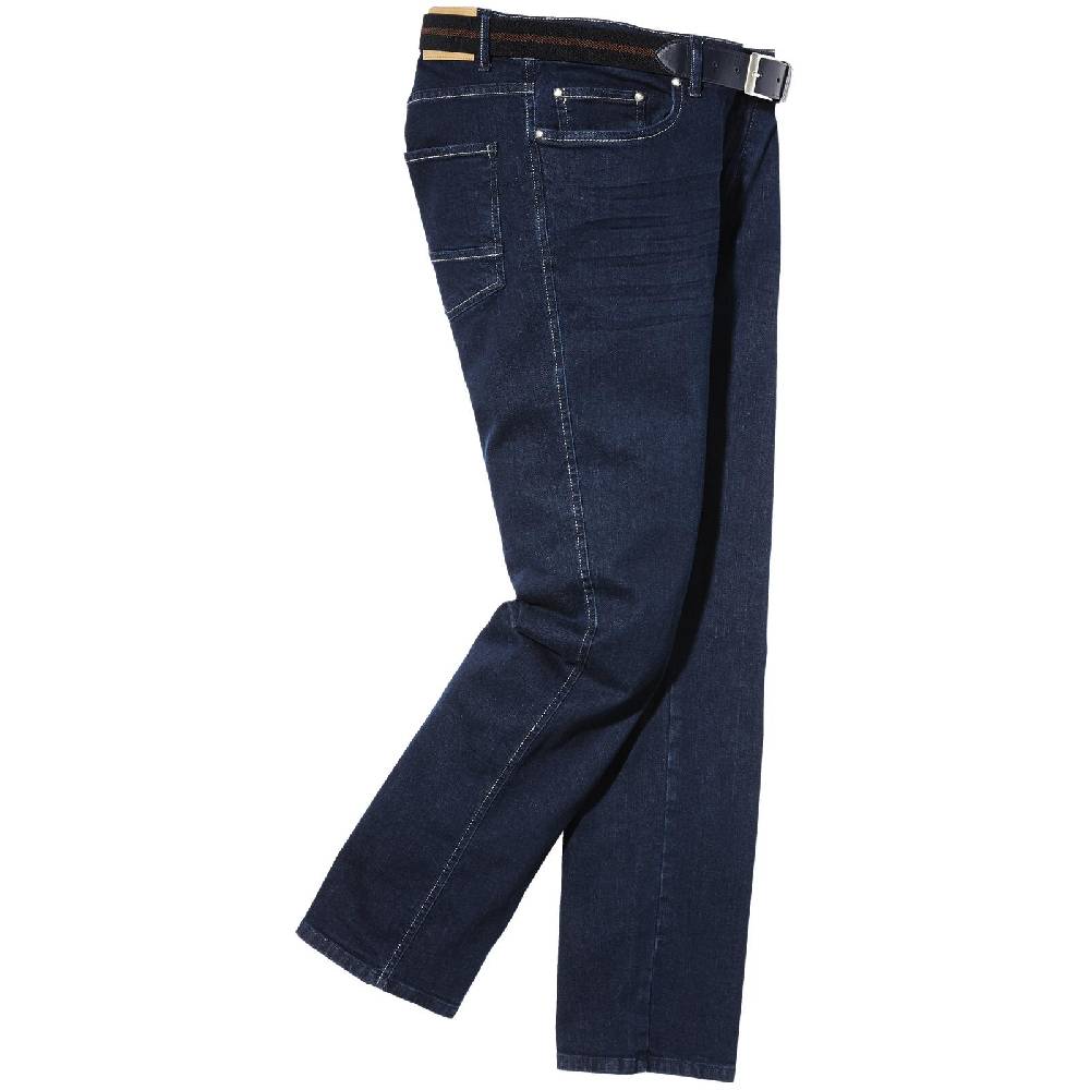 Jan Vanderstorm Tiefbundjeans JOEL Dunkelblau