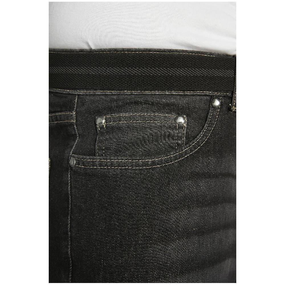 Jan Vanderstorm Tiefbundjeans JOEL Schwarz