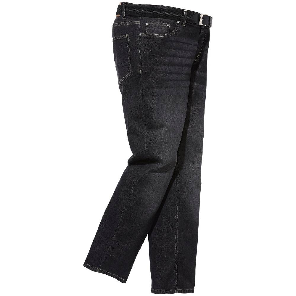 Jan Vanderstorm Tiefbundjeans JOEL Schwarz