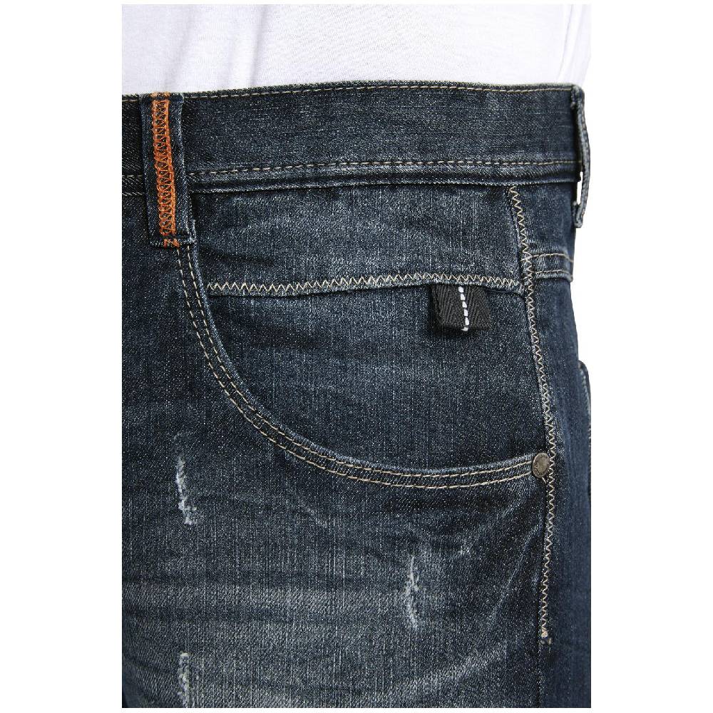 Jan Vanderstorm Tiefbundjeans JURIEN Dunkelblau