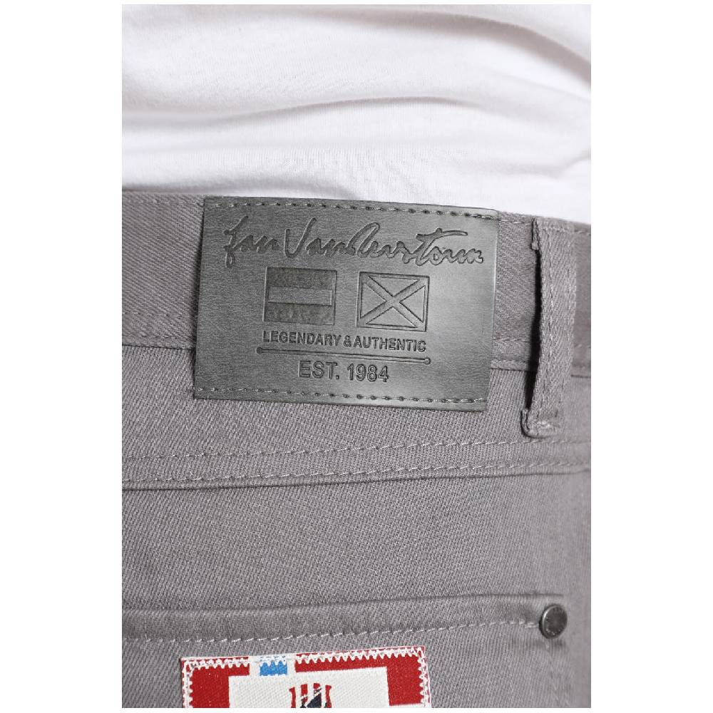 Jan Vanderstorm Tiefbundjeans LAIRGNEN Dunkelgrau