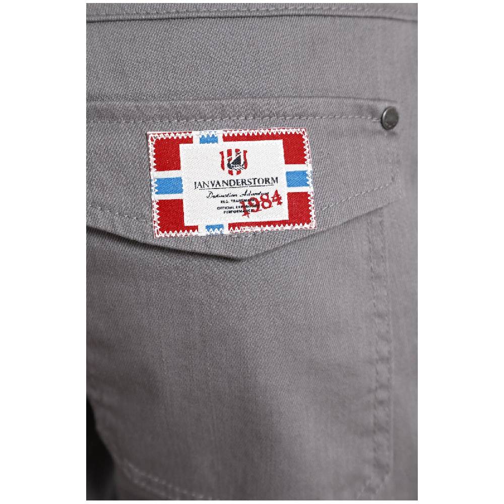 Jan Vanderstorm Tiefbundjeans LAIRGNEN Dunkelgrau