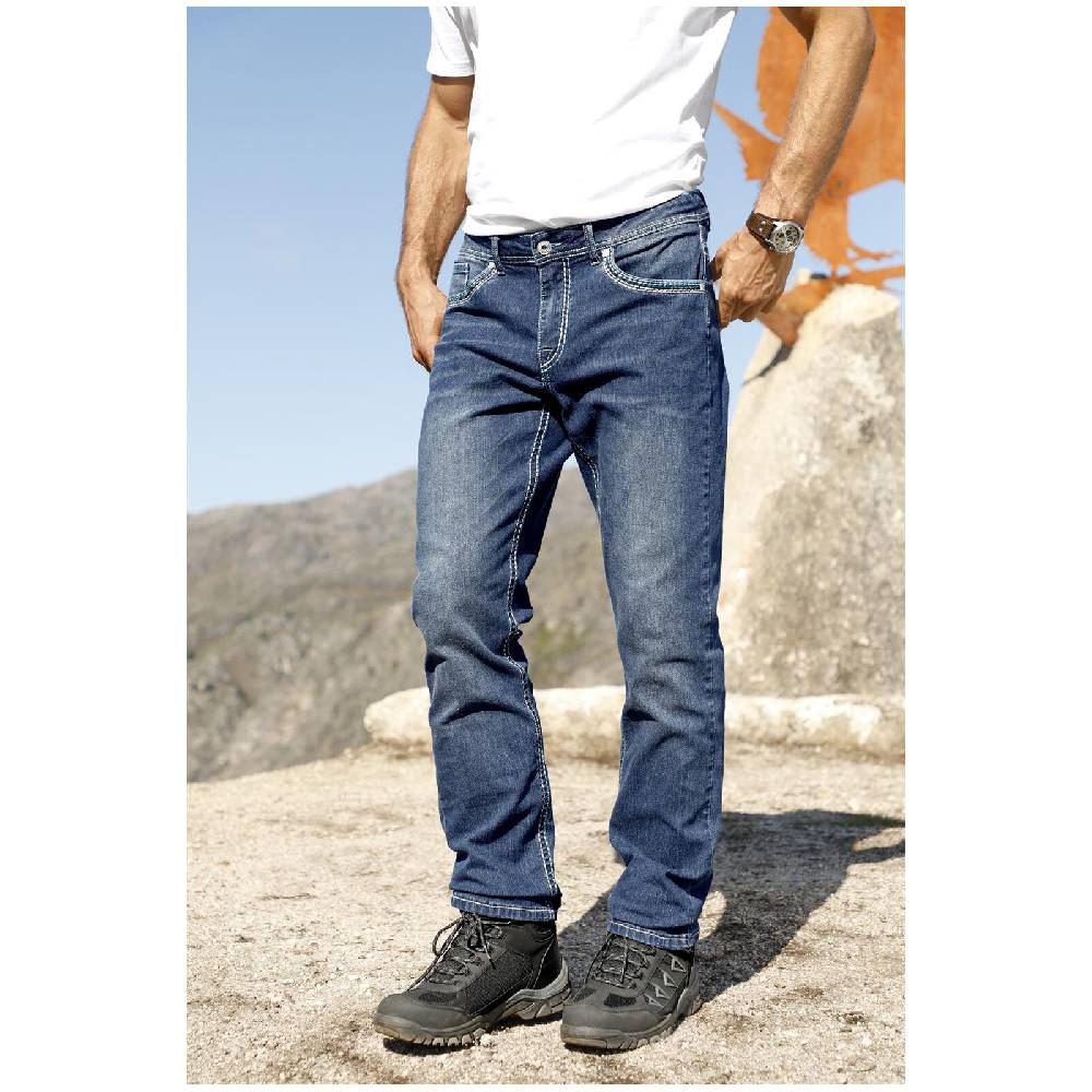 Jan Vanderstorm Tiefbundjeans MORTEN Blau