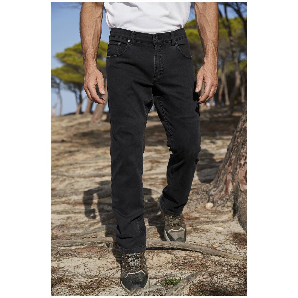 Jan Vanderstorm Tiefbundjeans OKKO Schwarz