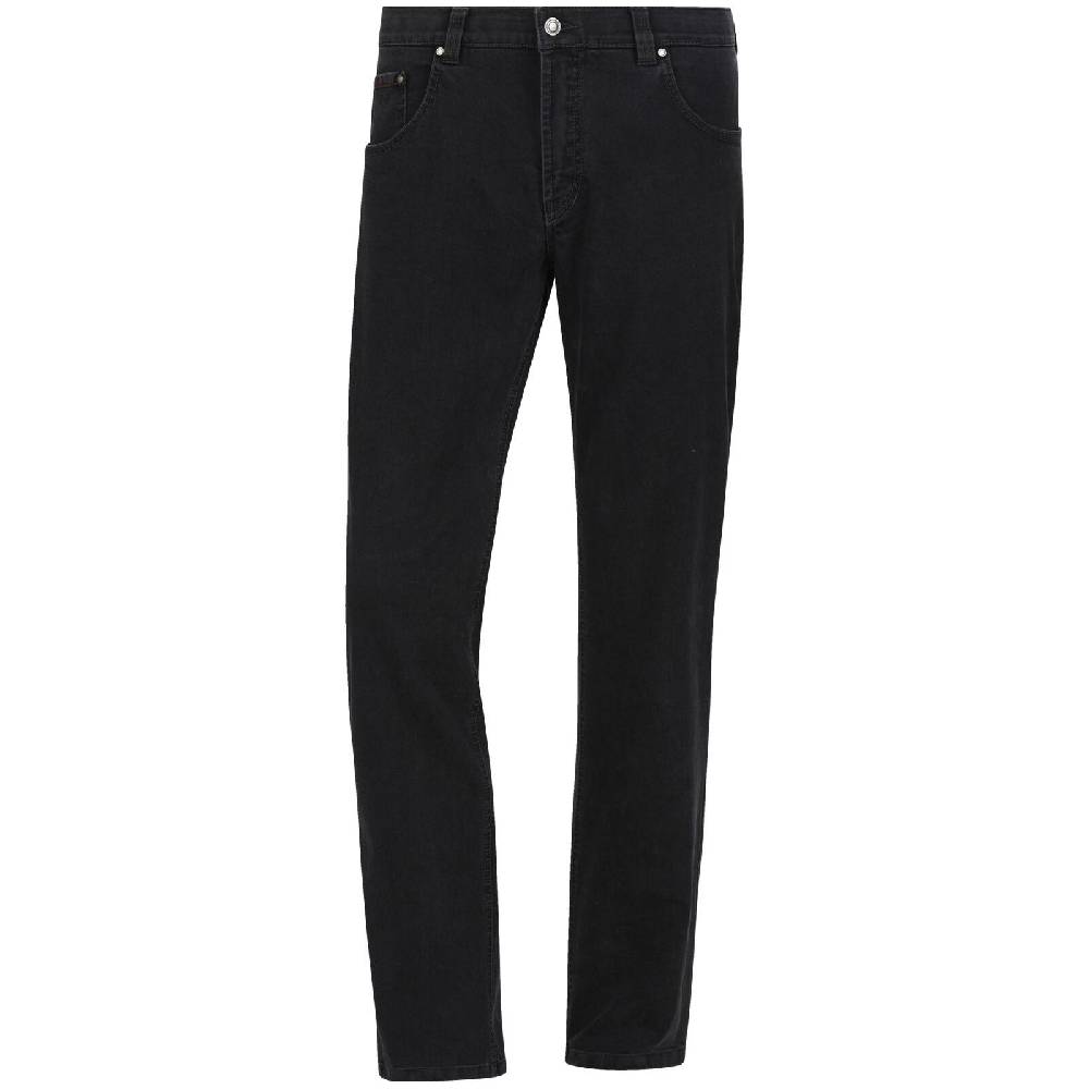 Jan Vanderstorm Tiefbundjeans OKKO schwarz