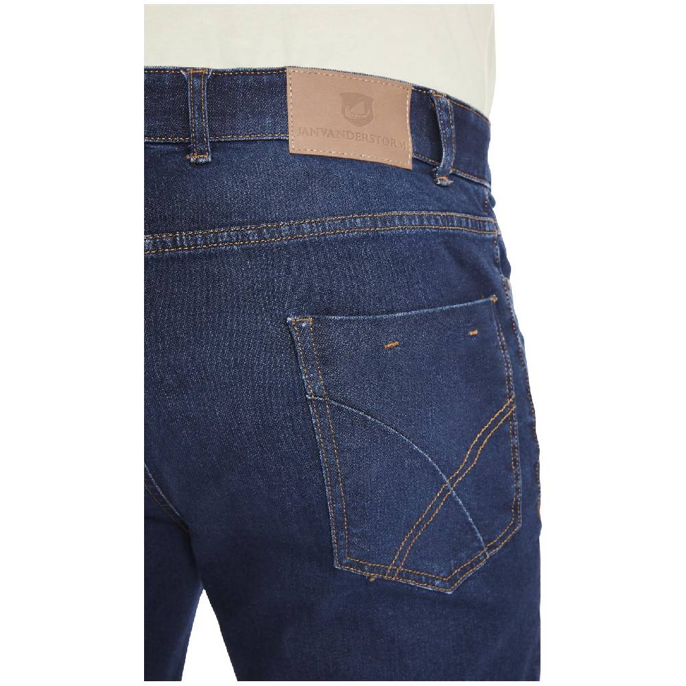 Jan Vanderstorm Tiefbundjeans SNORRE Dunkelblau