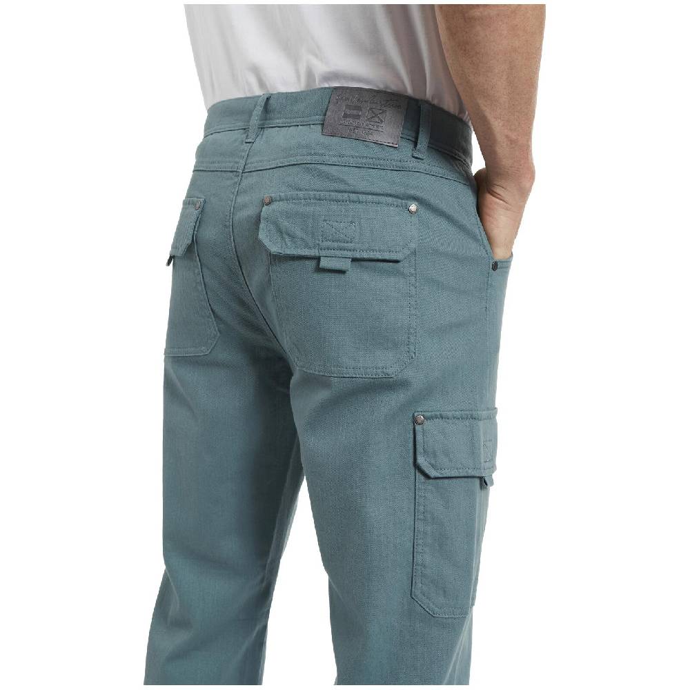 Jan Vanderstorm Tiefbundjeans TUURE Grün