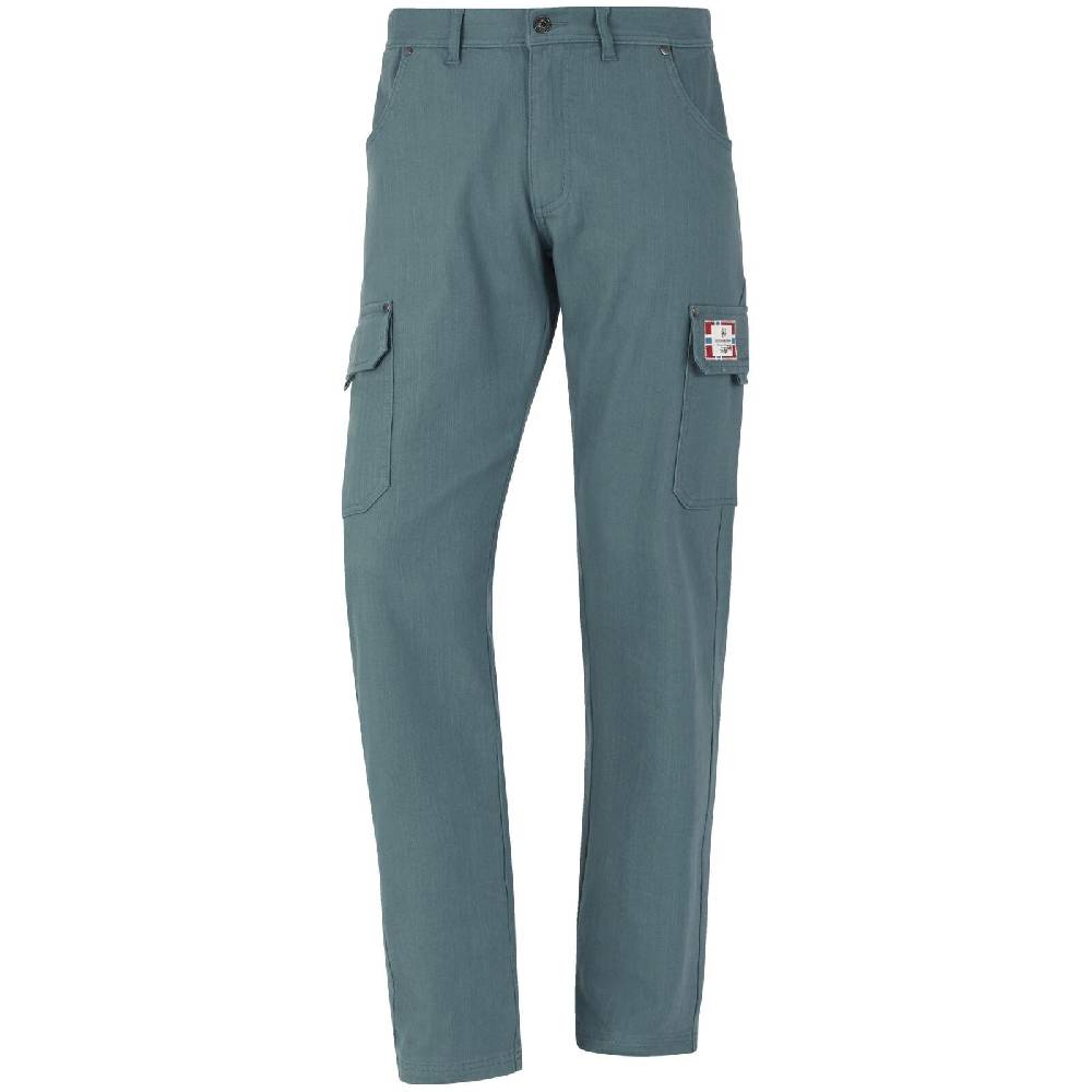 Jan Vanderstorm Tiefbundjeans TUURE grün