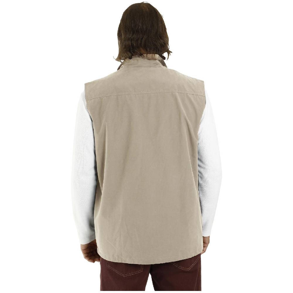 Jan Vanderstorm Trekking Weste HELMBOT Beige