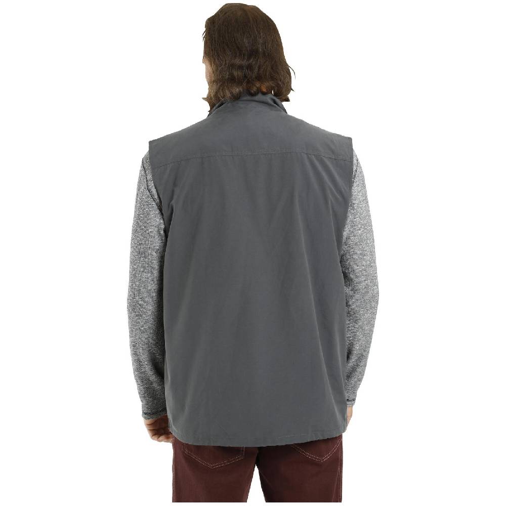 Jan Vanderstorm Trekking Weste HELMBOT Dunkelgrau