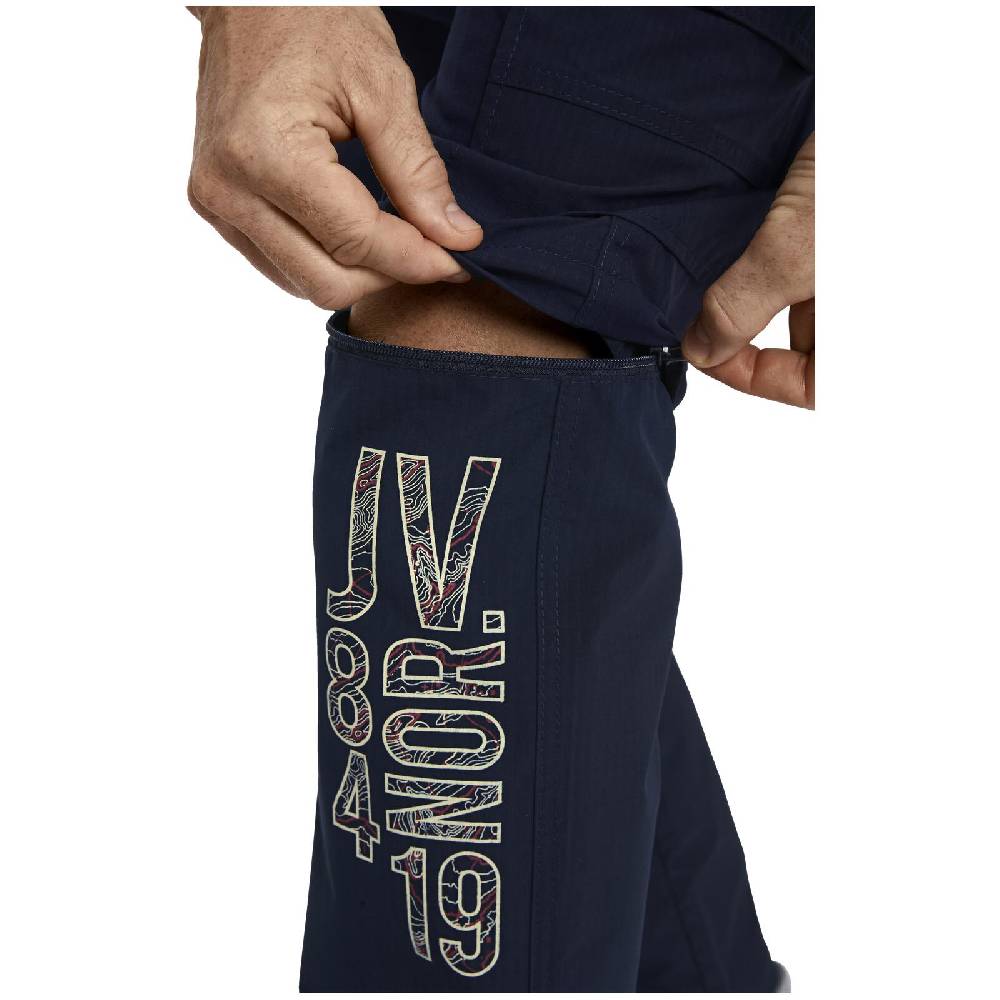 Jan Vanderstorm Trekkinghose BONKE Dunkelblau