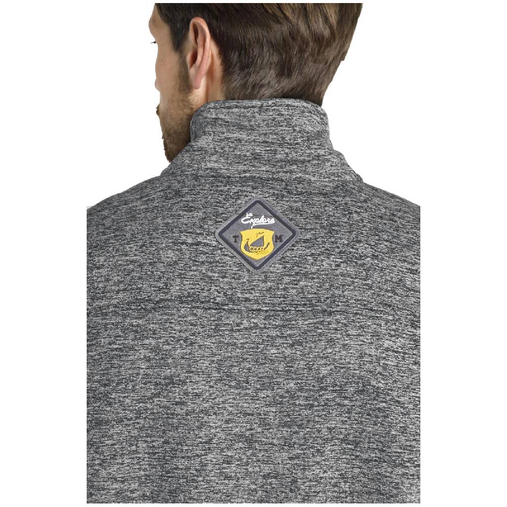 Jan Vanderstorm Weste MALDEVIN Grau Melange