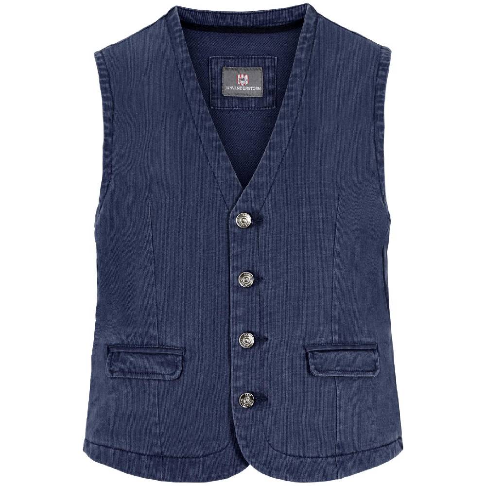 Jan Vanderstorm Weste TORELL blau