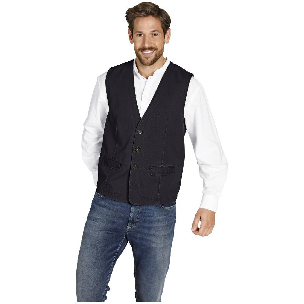 Jan Vanderstorm Weste TORELL Dunkelgrau