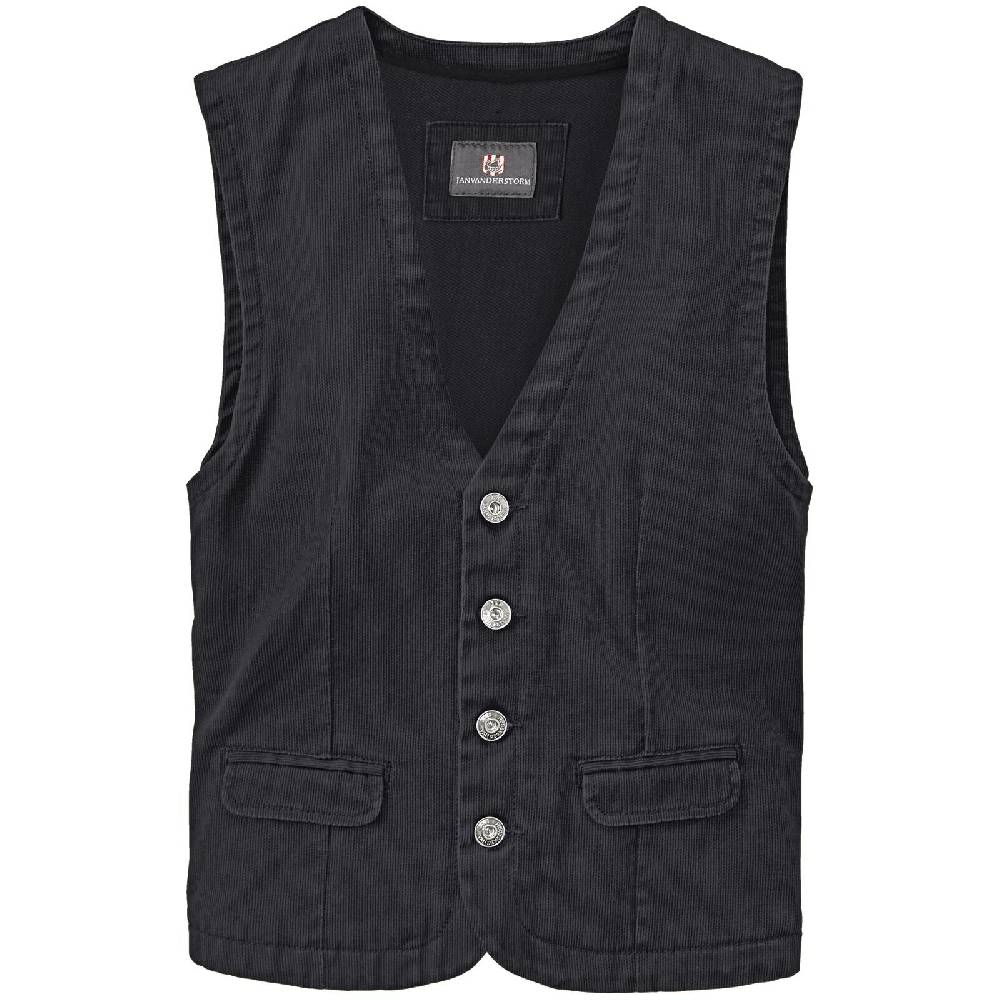 Jan Vanderstorm Weste TORELL Dunkelgrau