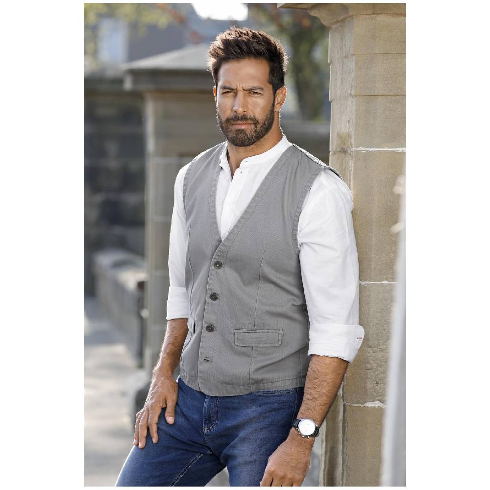 Jan Vanderstorm Weste TORELL Grau