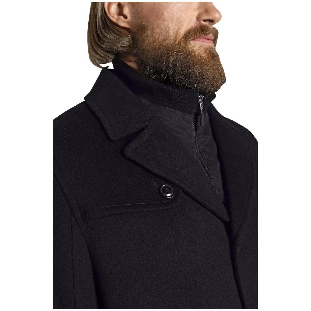 Jan Vanderstorm Wolljacke TJORVE Schwarz