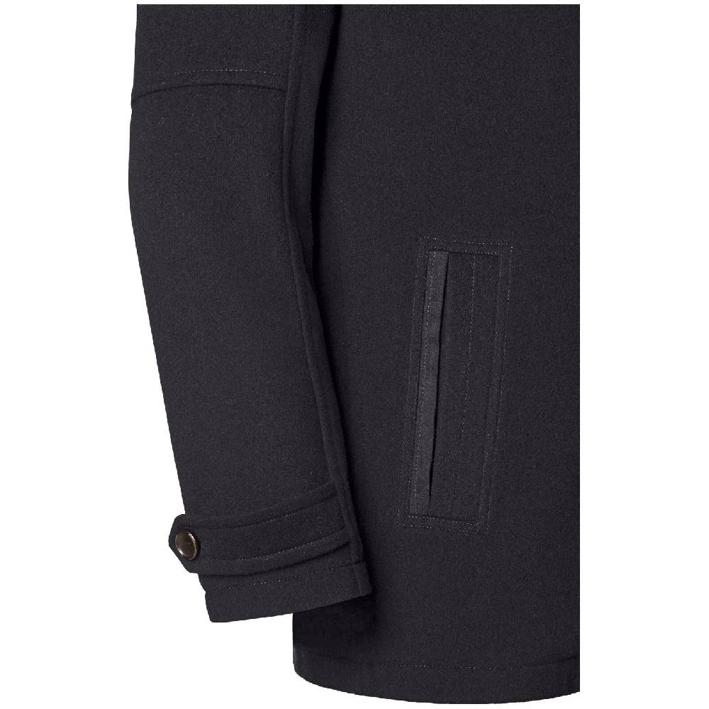 Jan Vanderstorm Wolljacke TJORVE Schwarz