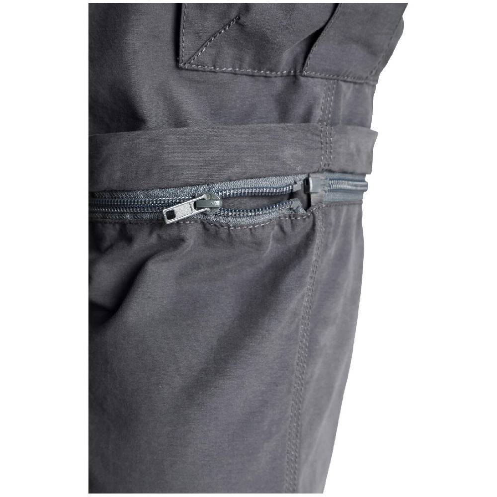 Jan Vanderstorm Zipp-Off-Hose JANNIS Dunkelgrau