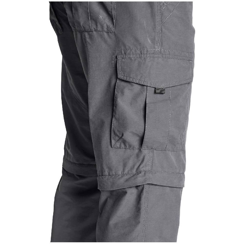 Jan Vanderstorm Zipp-Off-Hose JANNIS Dunkelgrau