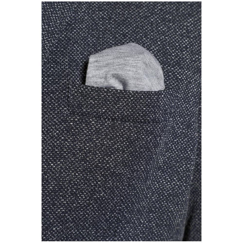 Jan Vanderstorm Jersey-Sakko ALBIN Dunkelblau Melange