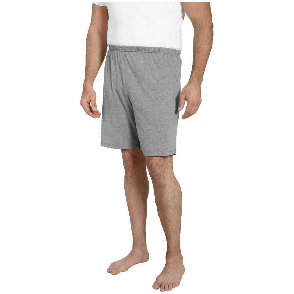 Jan Vanderstorm Kurze Schlafhose MALVIK Hellgrau Melange