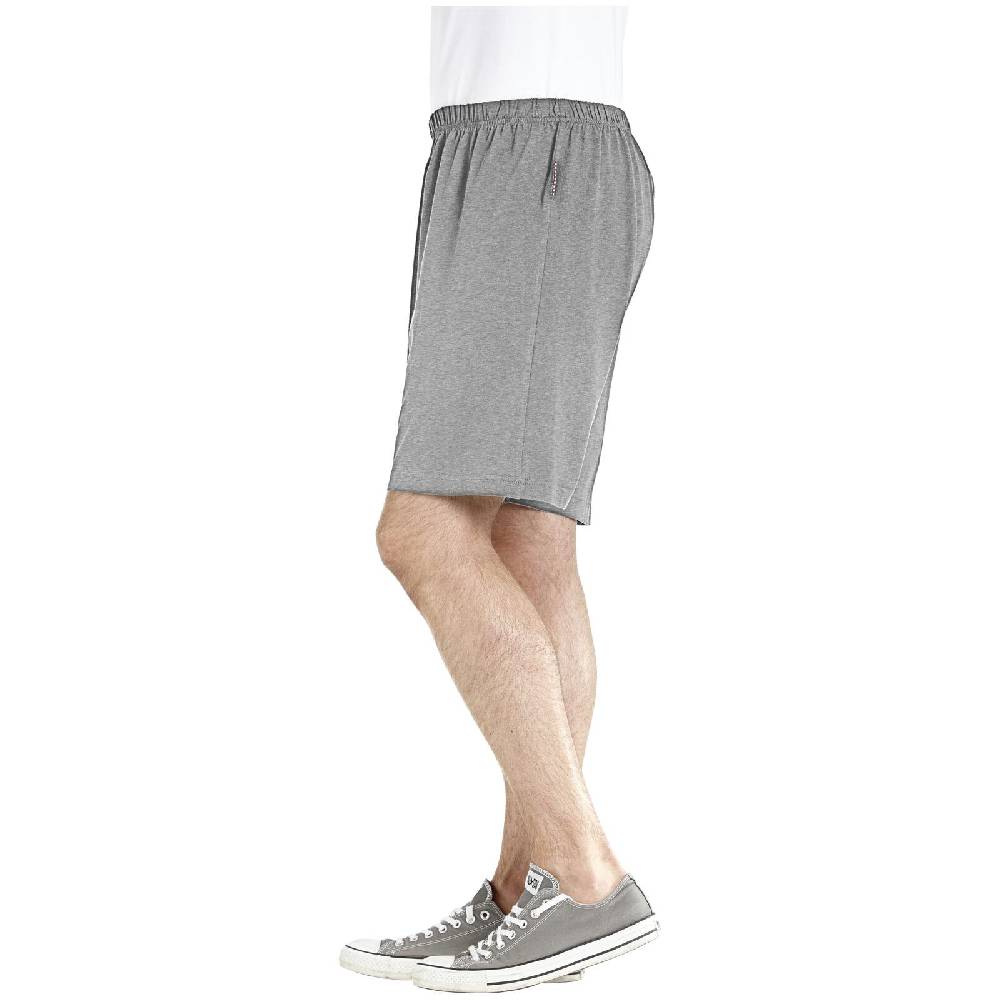 Jan Vanderstorm Kurze Schlafhose MALVIK Hellgrau Melange