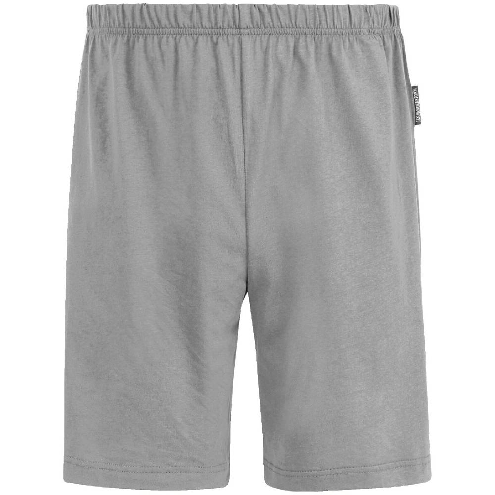 Jan Vanderstorm Kurze Schlafhose MALVIK hellgrau melange