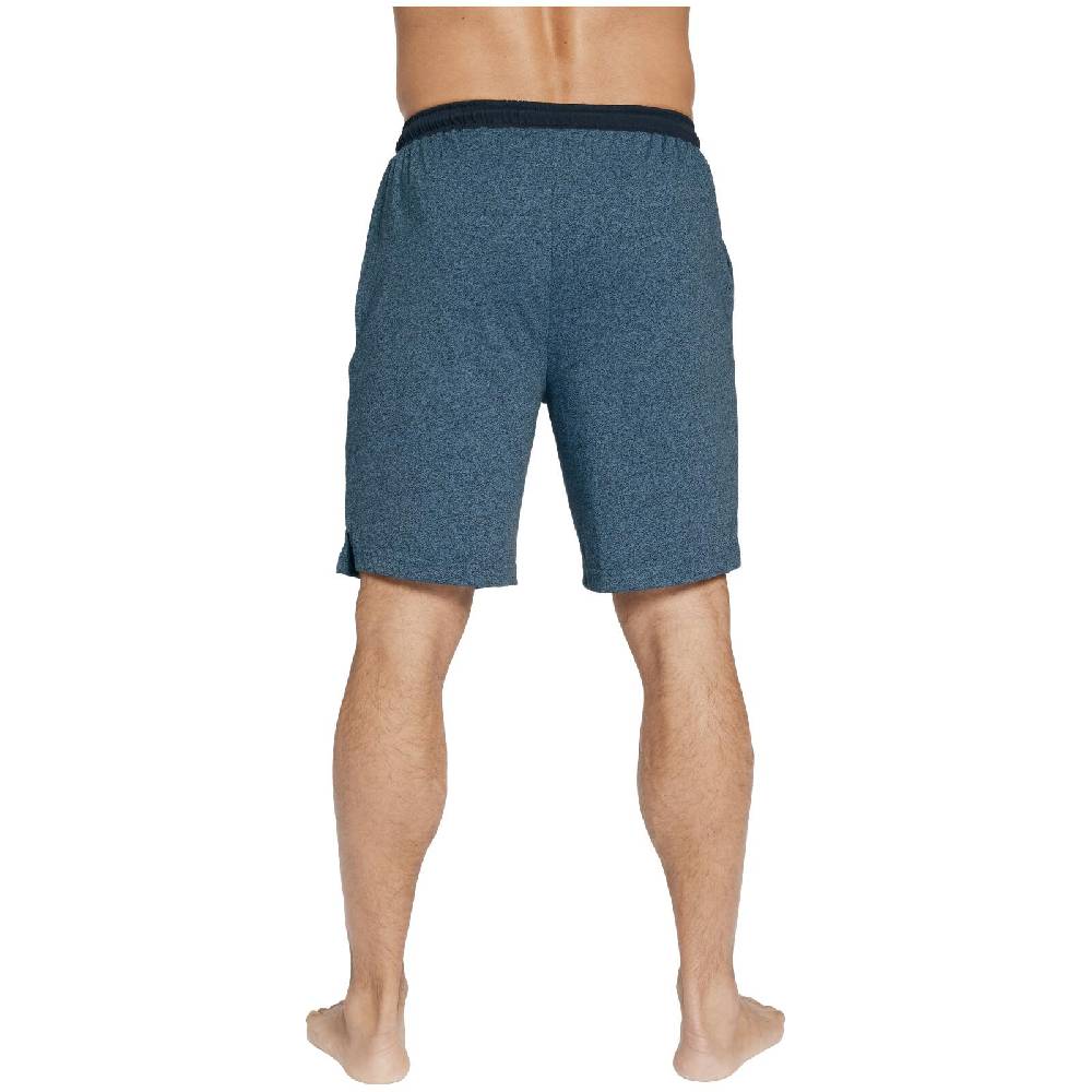 Jan Vanderstorm Kurze Schlafhose TIEKI Petrol Melange