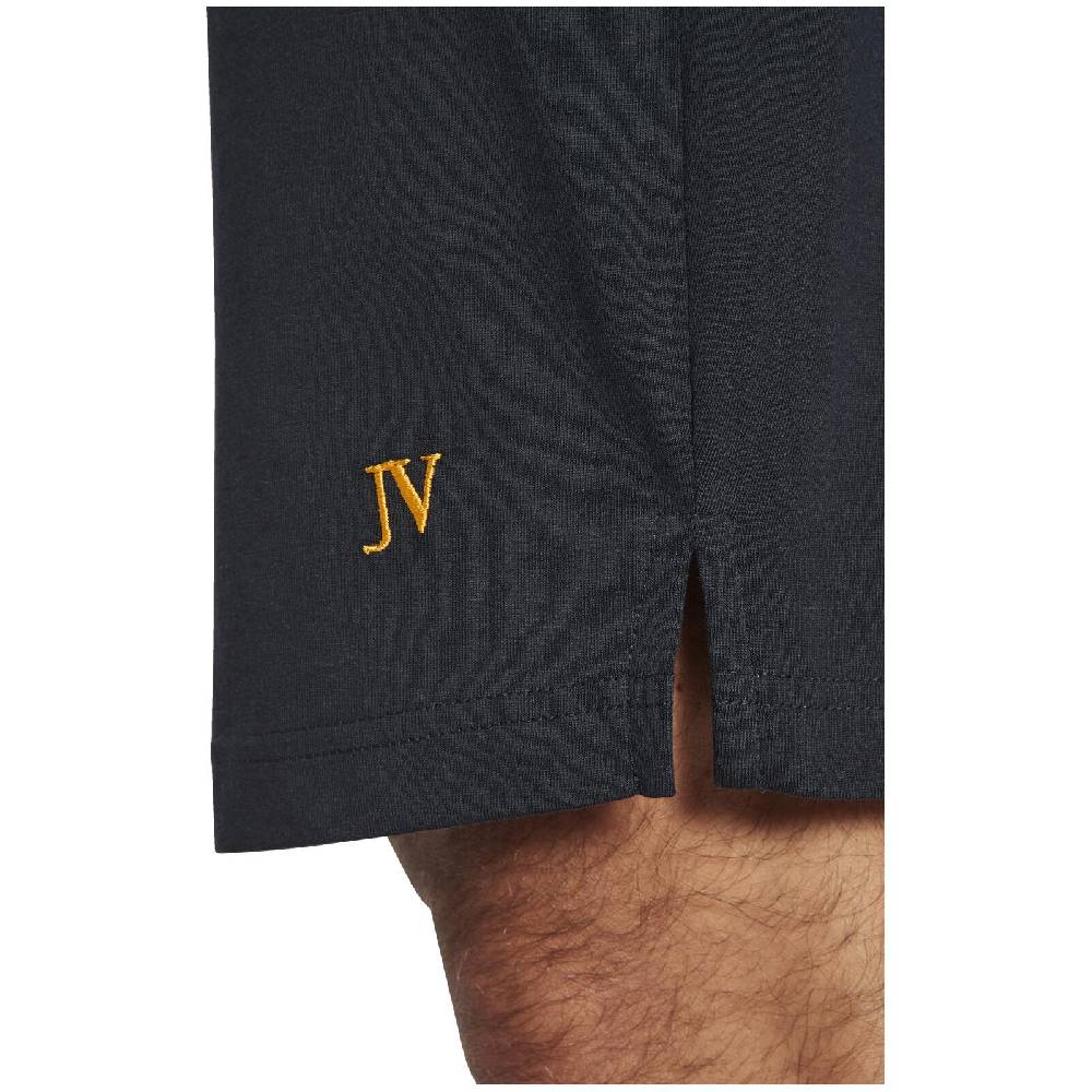 Jan Vanderstorm Kurzer Schlafanzug DOSSARD Dunkelblau Gestreift