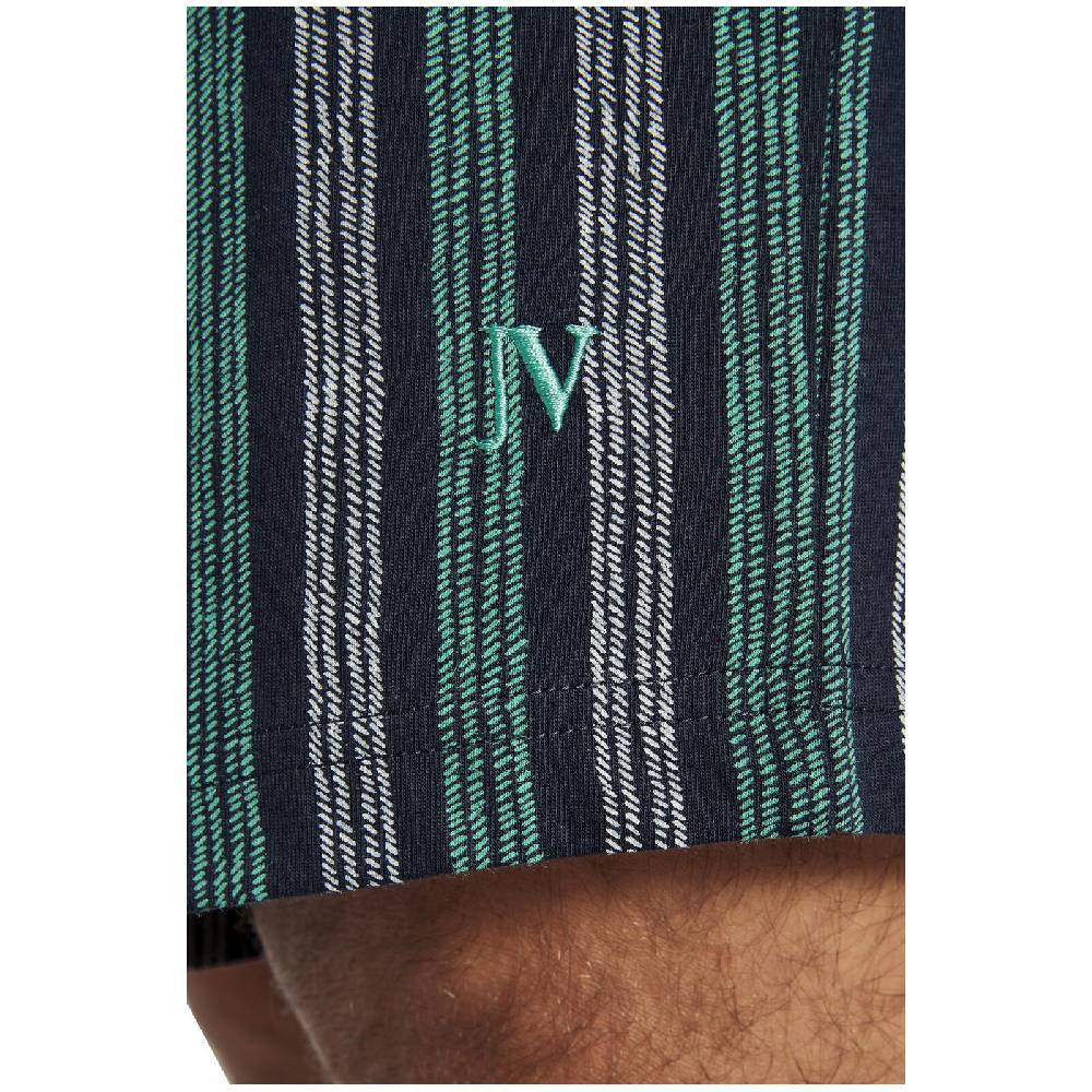 Jan Vanderstorm Kurzer Schlafanzug HAGER Dunkelblau