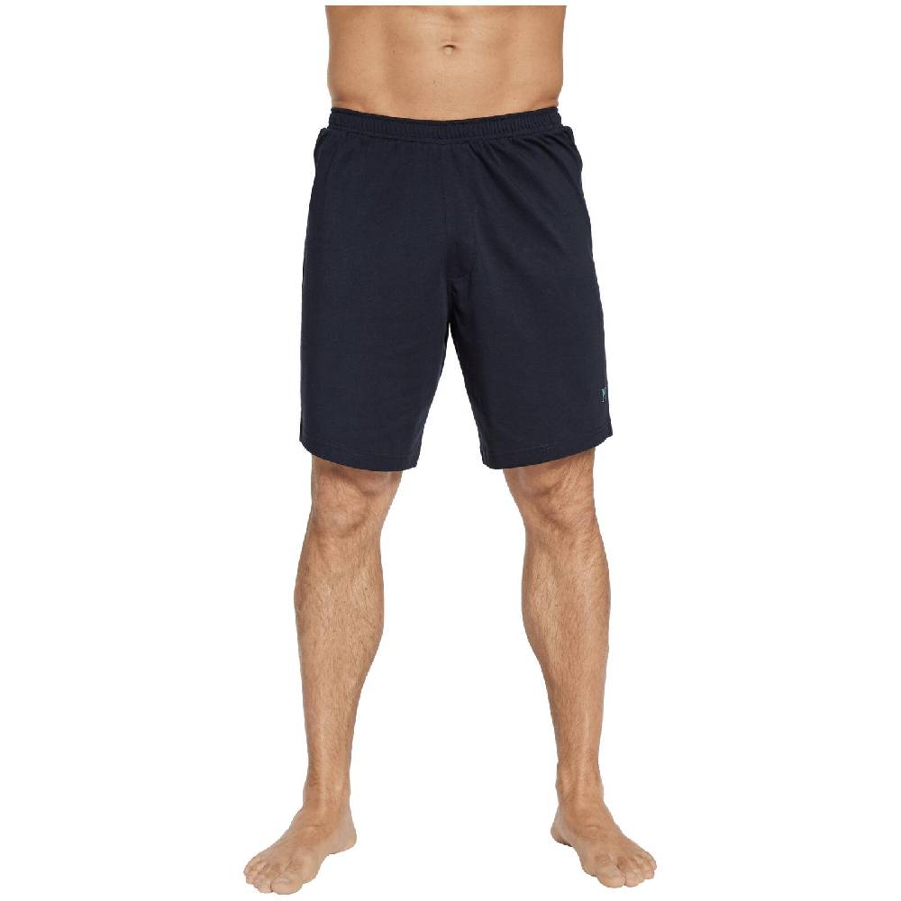 Jan Vanderstorm Kurzer Schlafanzug HAGER Dunkelblau Gestreift