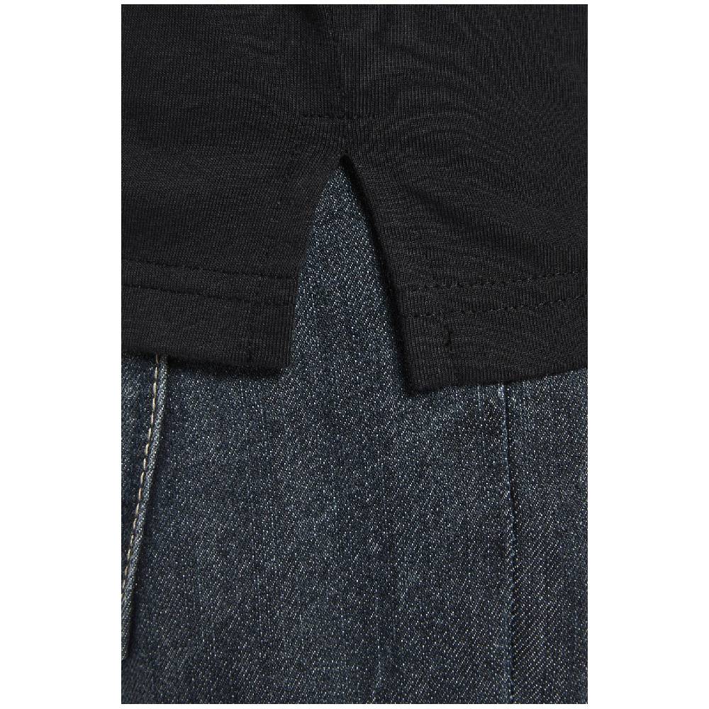 Jan Vanderstorm Langarmshirt REEVERT Schwarz Bedruckt