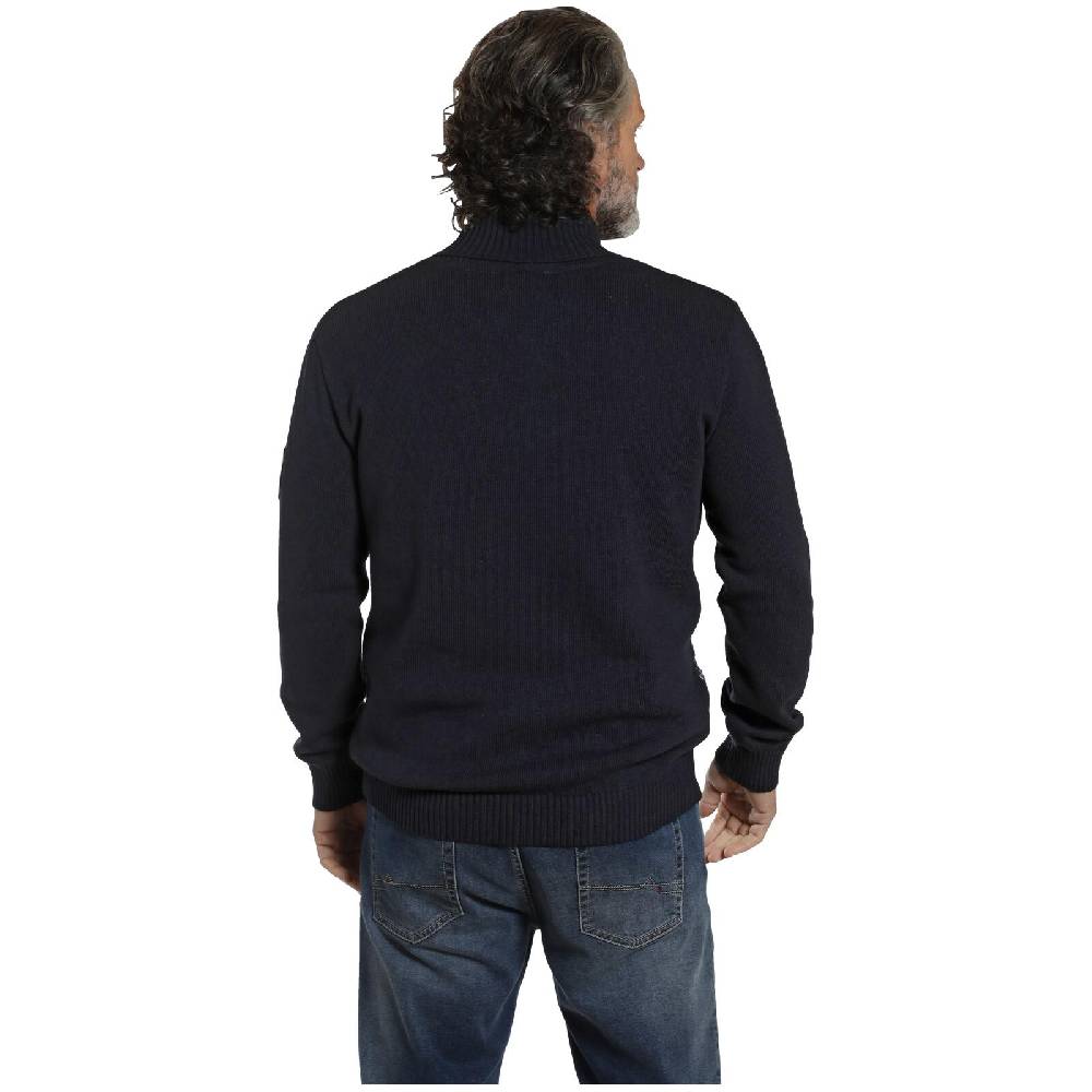 Jan Vanderstorm Pullover JORKIN Dunkelblau Gemustert