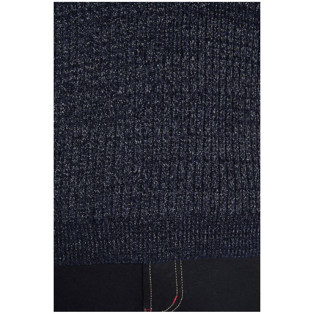 Jan Vanderstorm Pullover Mit Mütze RONAI Dunkelblau Melange